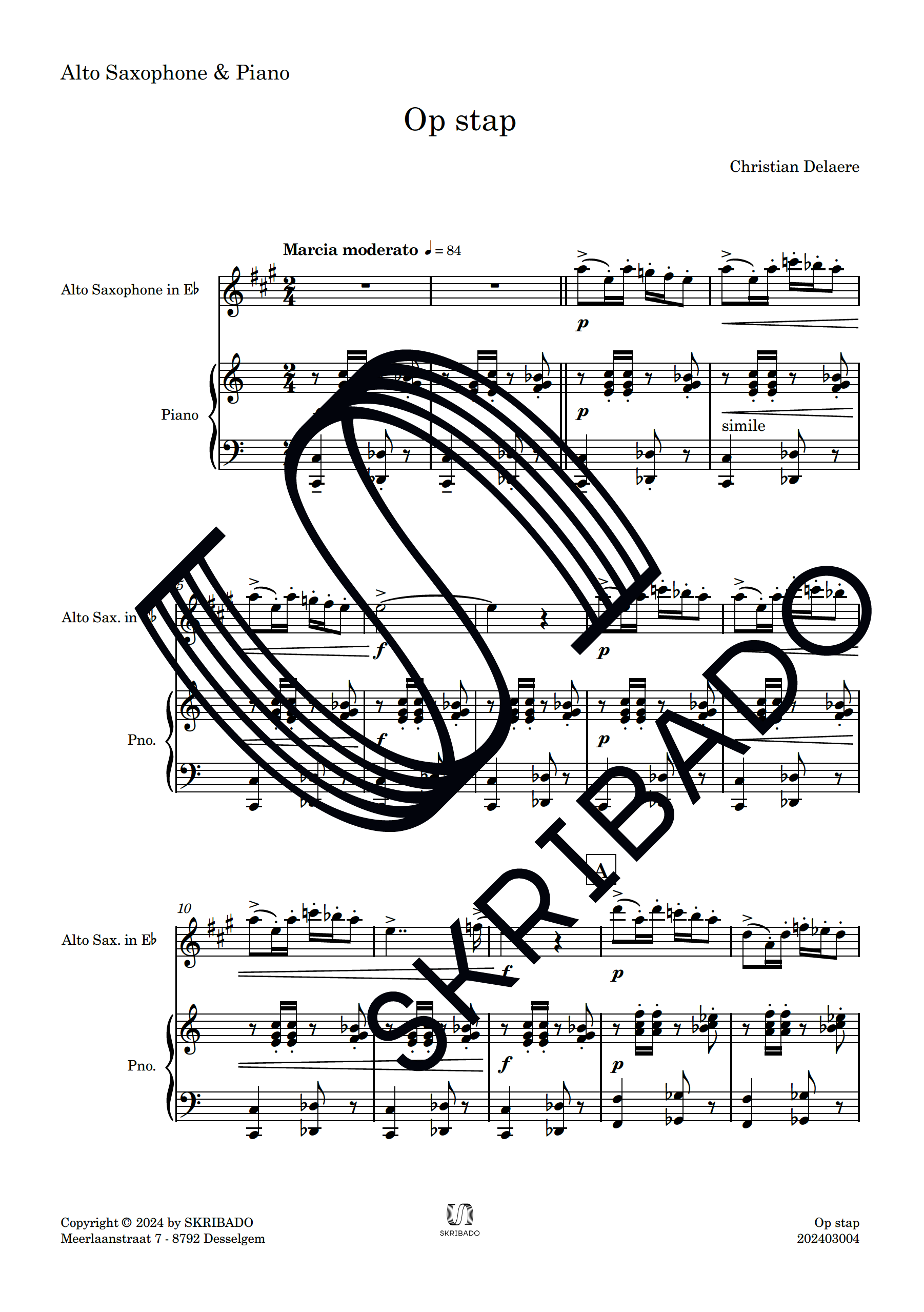 02 – Alto Saxophone – Piano – Op stap_preview