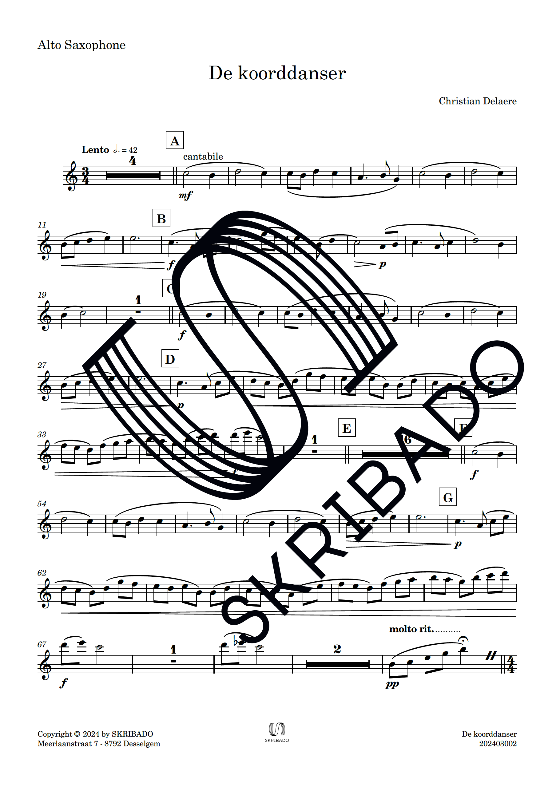 04 – Alto Saxophone – De koorddanser_preview